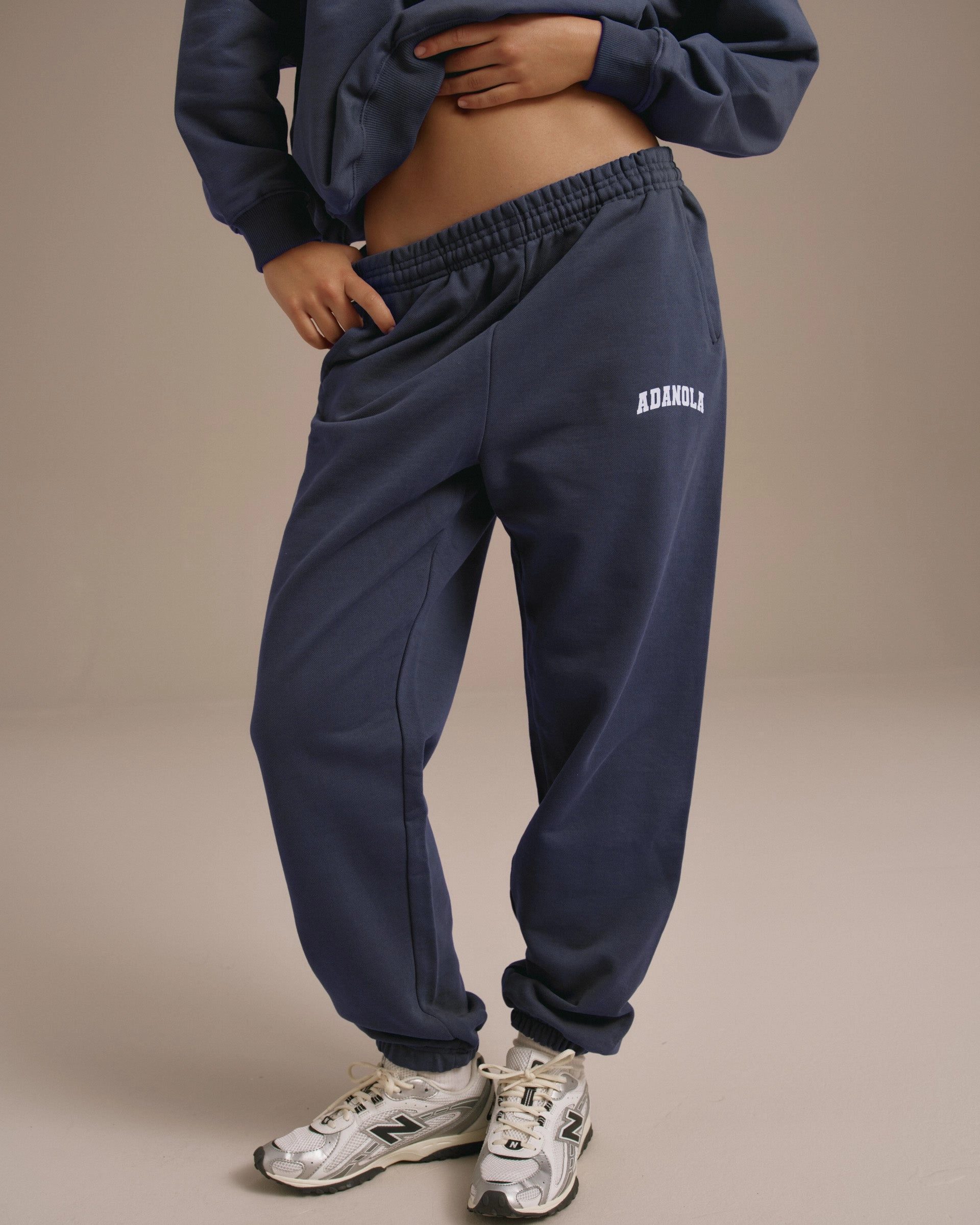 Varsity Sweatpants - Midnight Blue Water resistant coating Casual Design