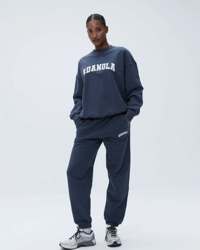 Varsity Sweatpants - Washed Midnight Blue ReinforcedBeltLoops