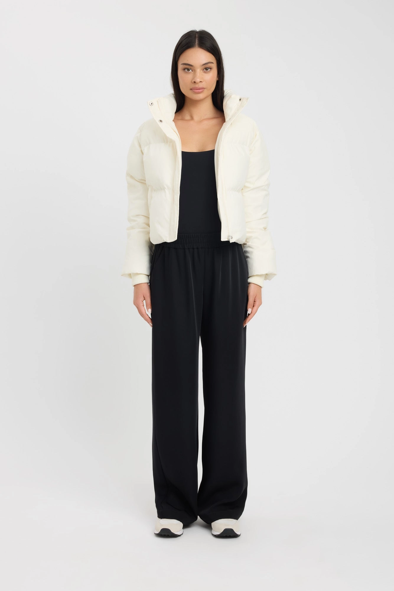 StretchFit Silhouette Compact Fit Look Vermont Puffer Jacket