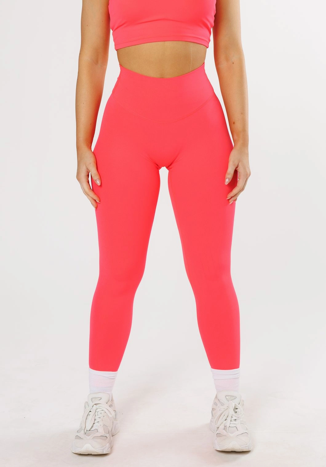 Sporty Style Power Feel RecStretch Original Sculptseam? Plus Legging Hot Tropic