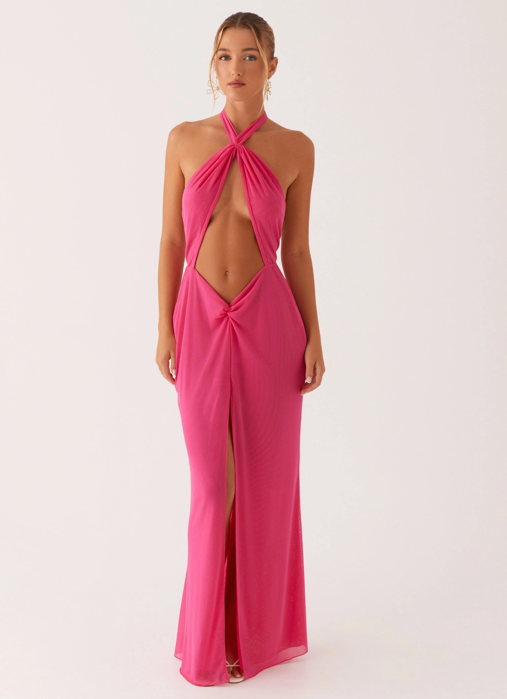 Art Event Centre Stage Maxi Dress - Pink
