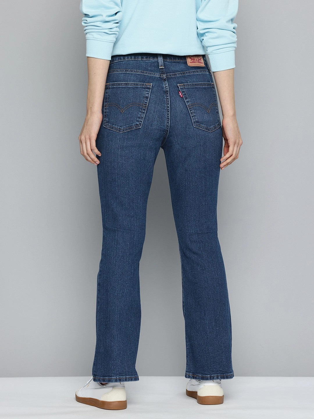 Unisex Wear Artist Vibe Women's 725 Blue Flared Fit High Rise Jeans