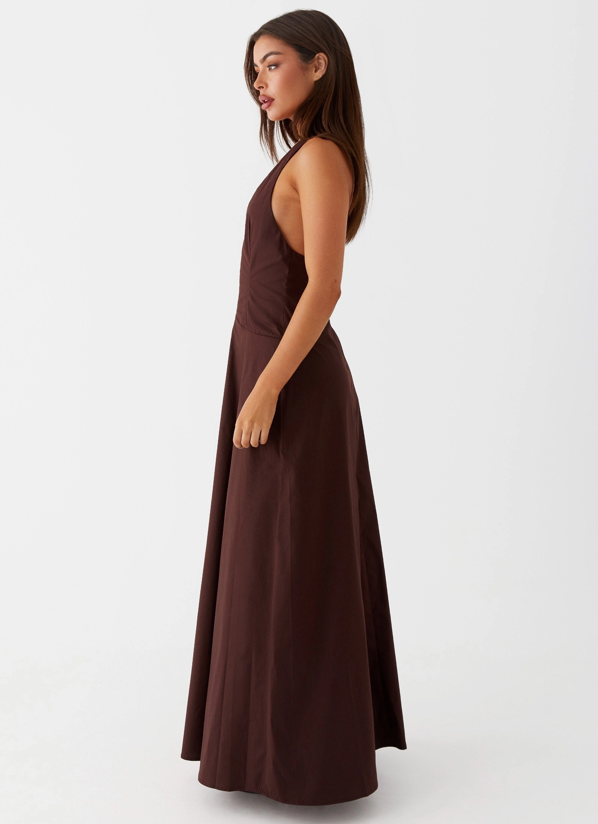 Vestige Maxi Dress - Chocolate Soft Colorway