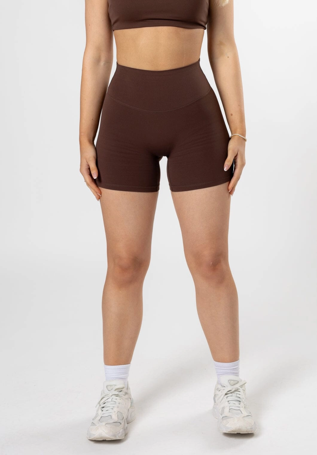 RecStretch Original Sculptseam? Short 5" Walnut FasteningLoops Performance Ready