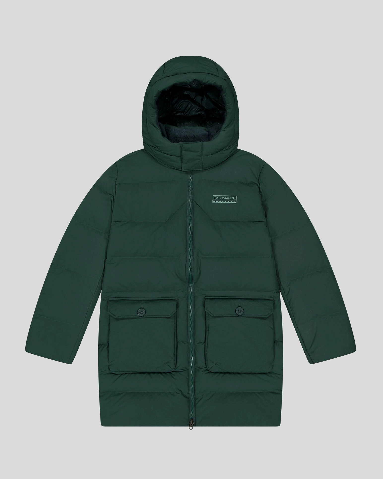 Zipper Closure System Sleek Comfort Women's Epiq Down Heritage Parka Jacket - Deep Forest