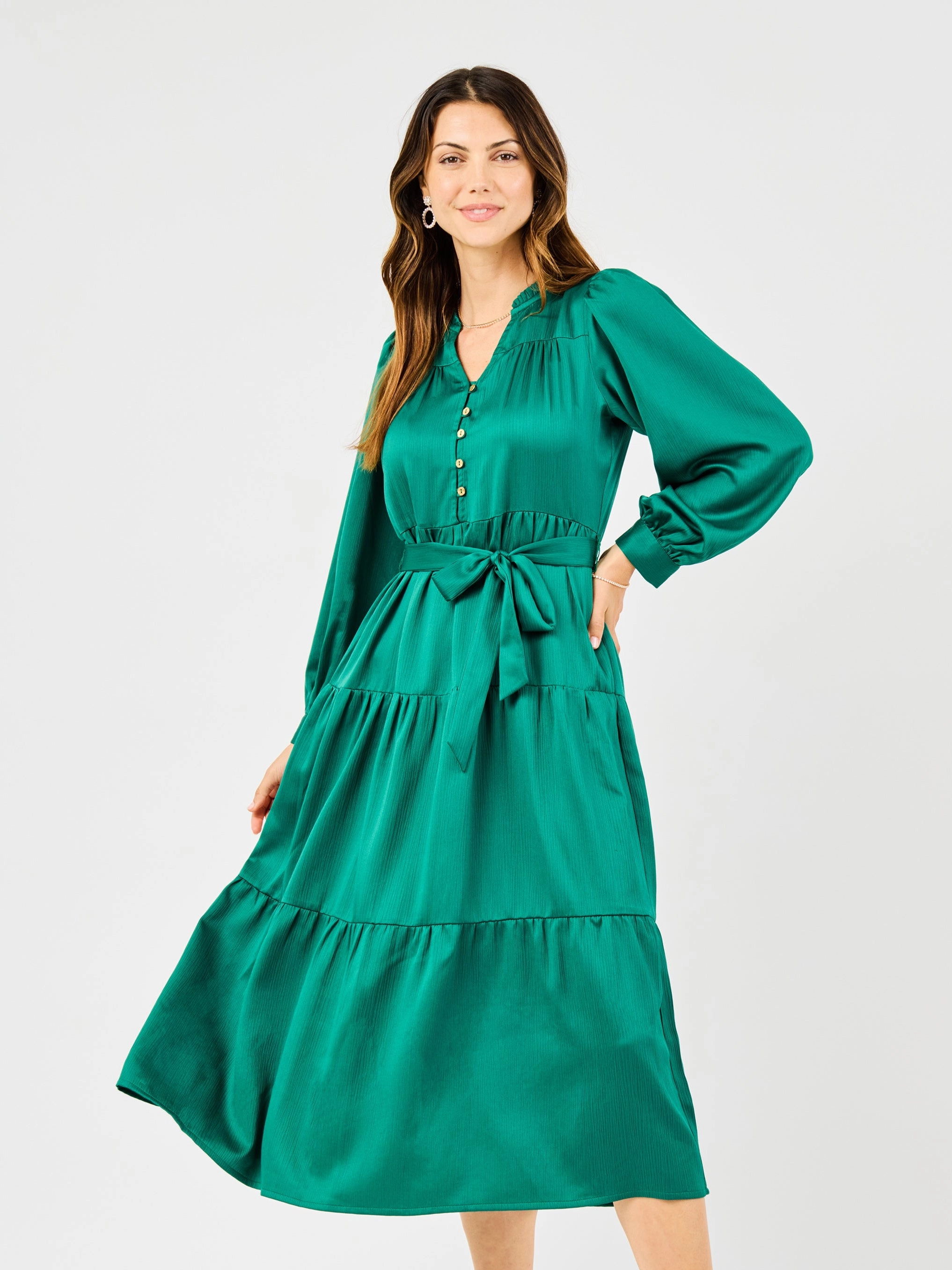Feather Light All Fit Gracelyn Dress | Aventurine