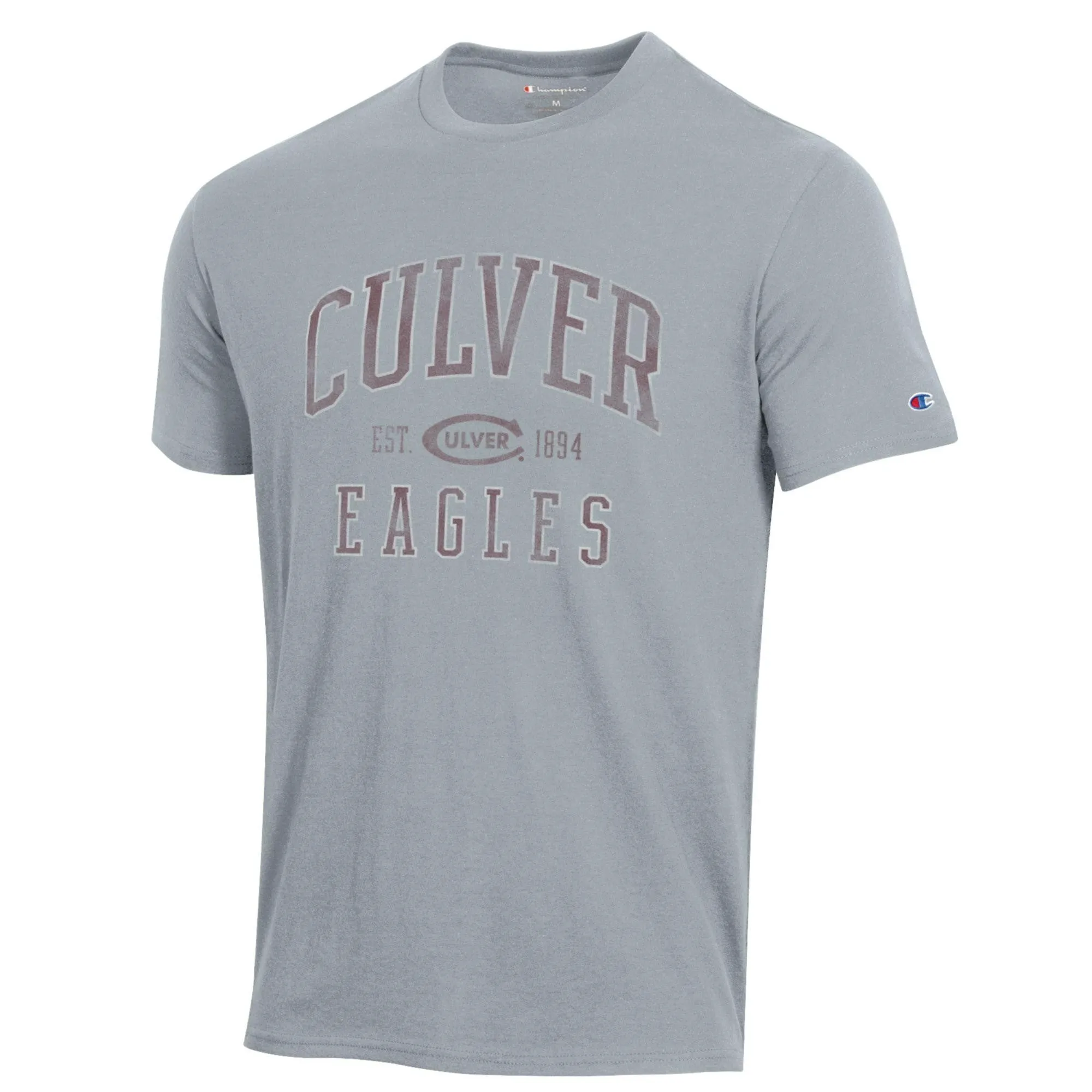 Stylish and Easygoing Men's Champion Stadium Short Sleeve Tee - Grey