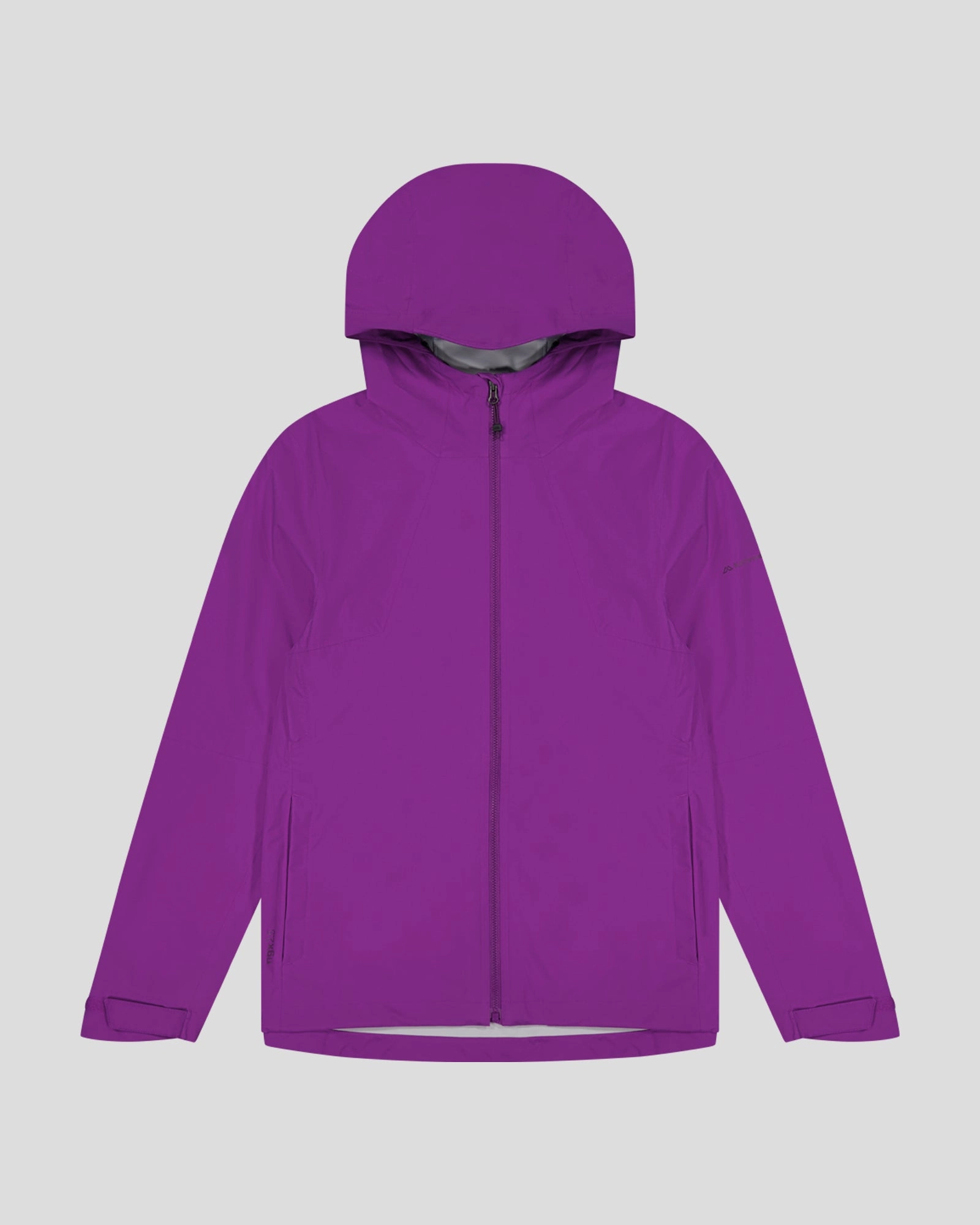 Simple Detail Women's Trailhead Stretch 2.5-layer Rain Jacket - Vivid Purple