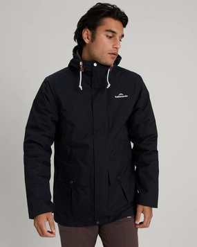 Unisex Casual Fit Men's Benmore 5-in-1 Jacket - Black
