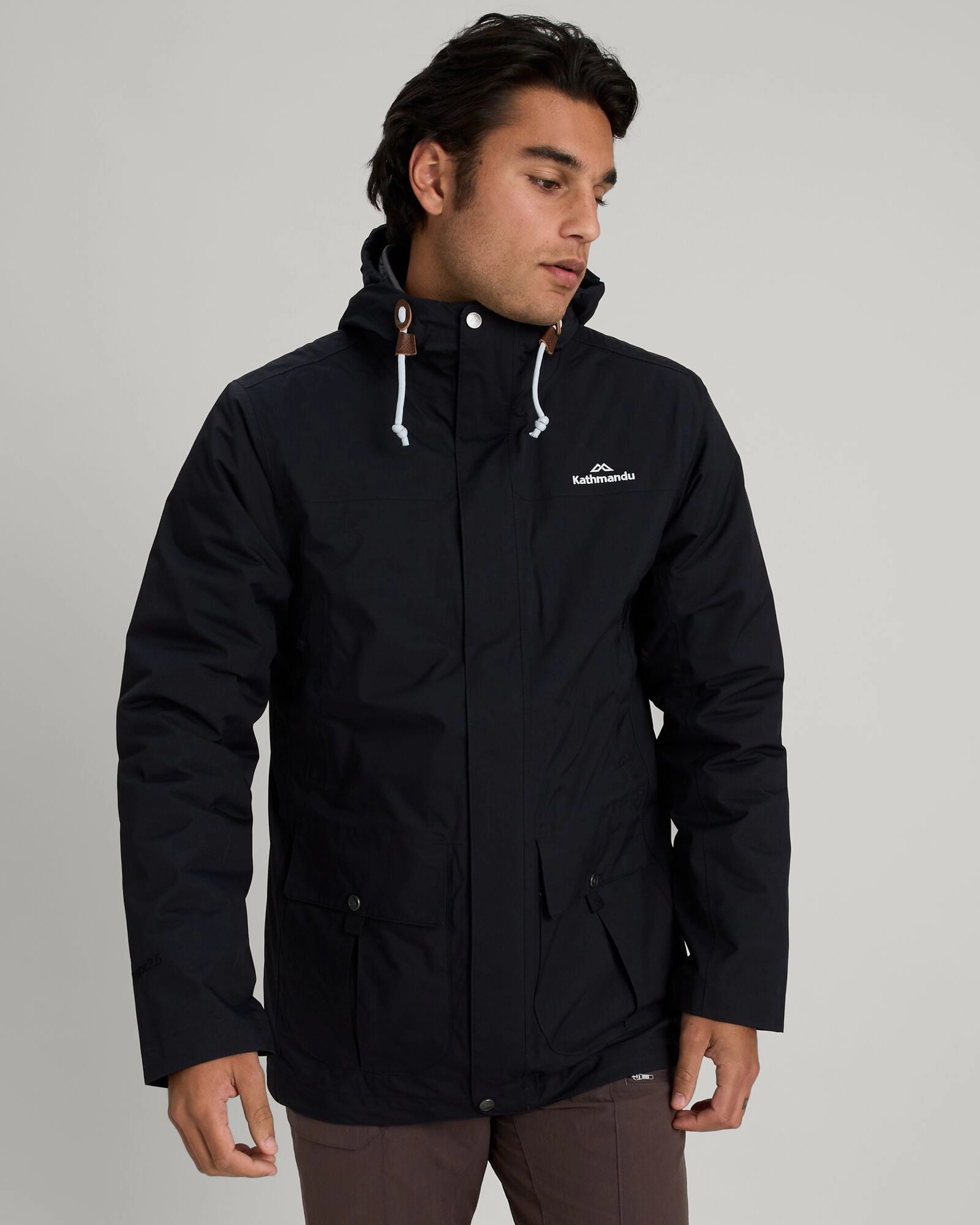 Unisex Casual Fit Men's Benmore 5-in-1 Jacket - Black