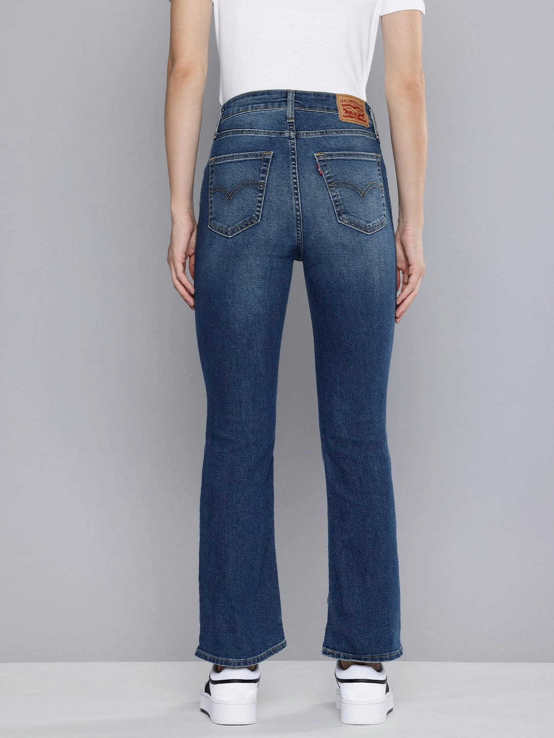 Light material Women's 725 Blue Flared Fit High Rise Jeans