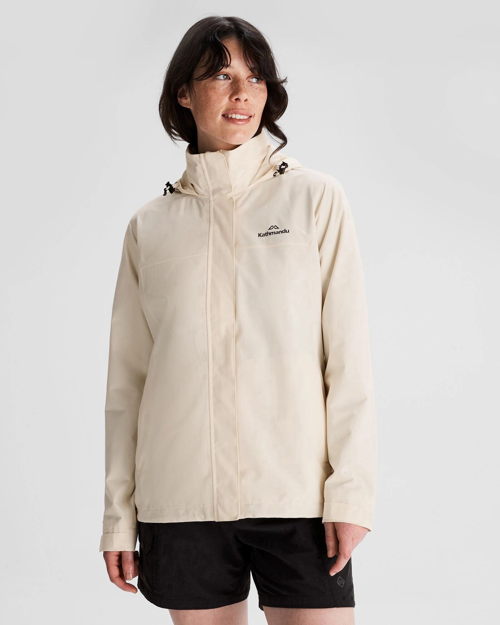 Women's Andulo 2-layer Rain Jacket - Natural Weekend Ready Look
