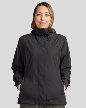 Simple Comfort Women's Bealey 2L GORE-TEX? Rain Jacket - Black Stingray