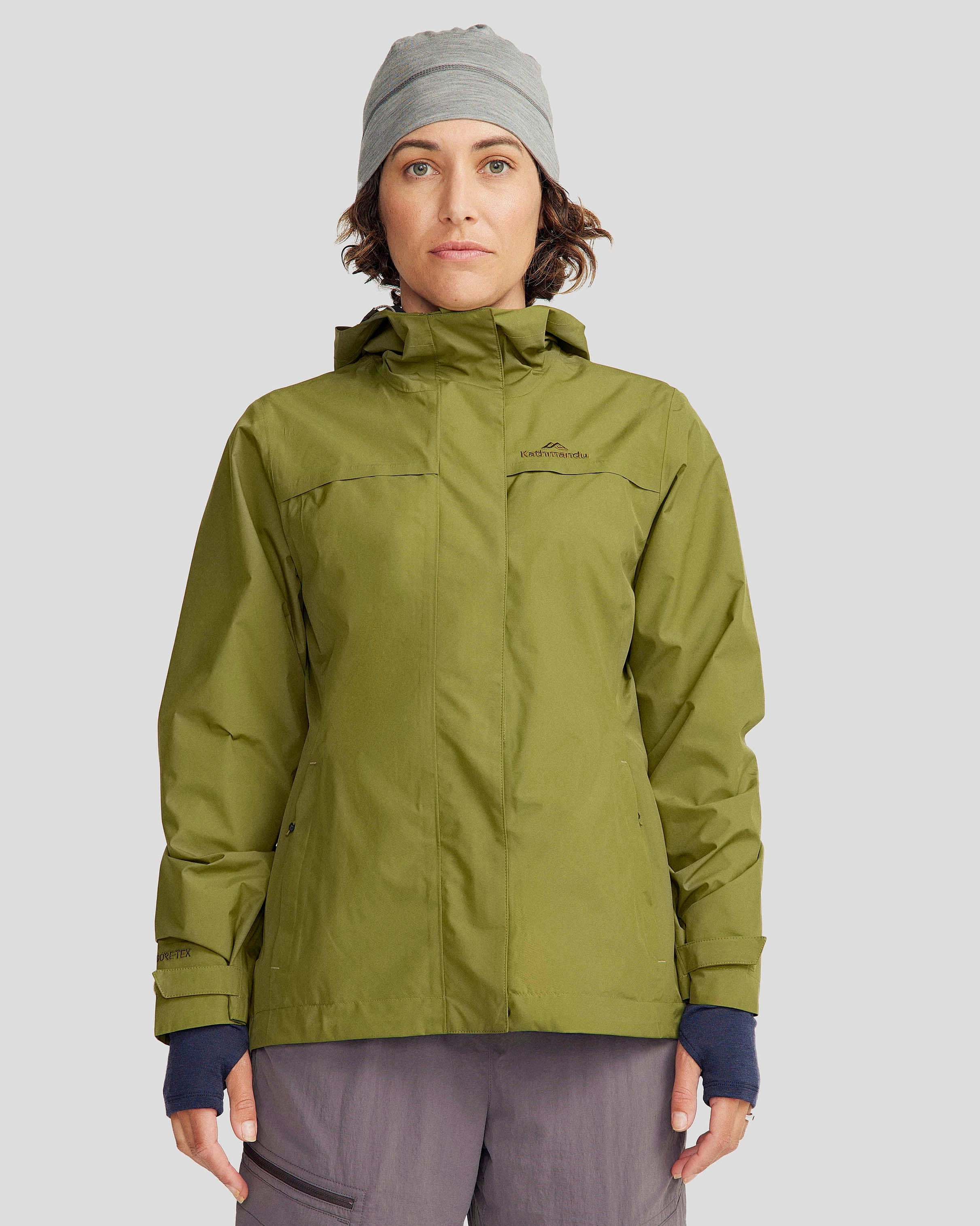 Women's Bealey 2L GORE-TEX? Rain Jacket - Dark Fern Soft Touch Texture