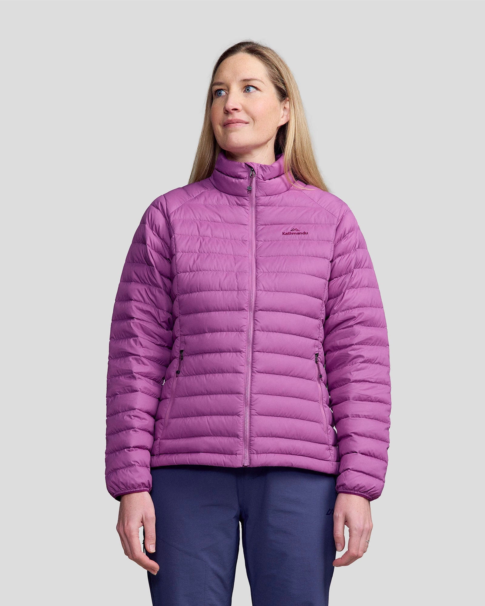 Women's Heli Down Jacket v4 - Washed Berry TapedZippers