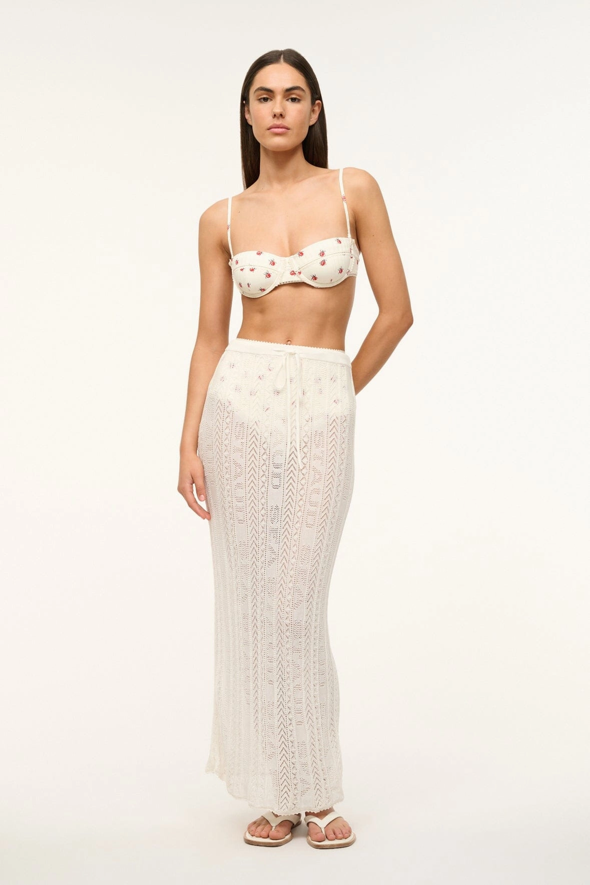ST MALO COVERUP SKIRT | IVORY Urban Edge