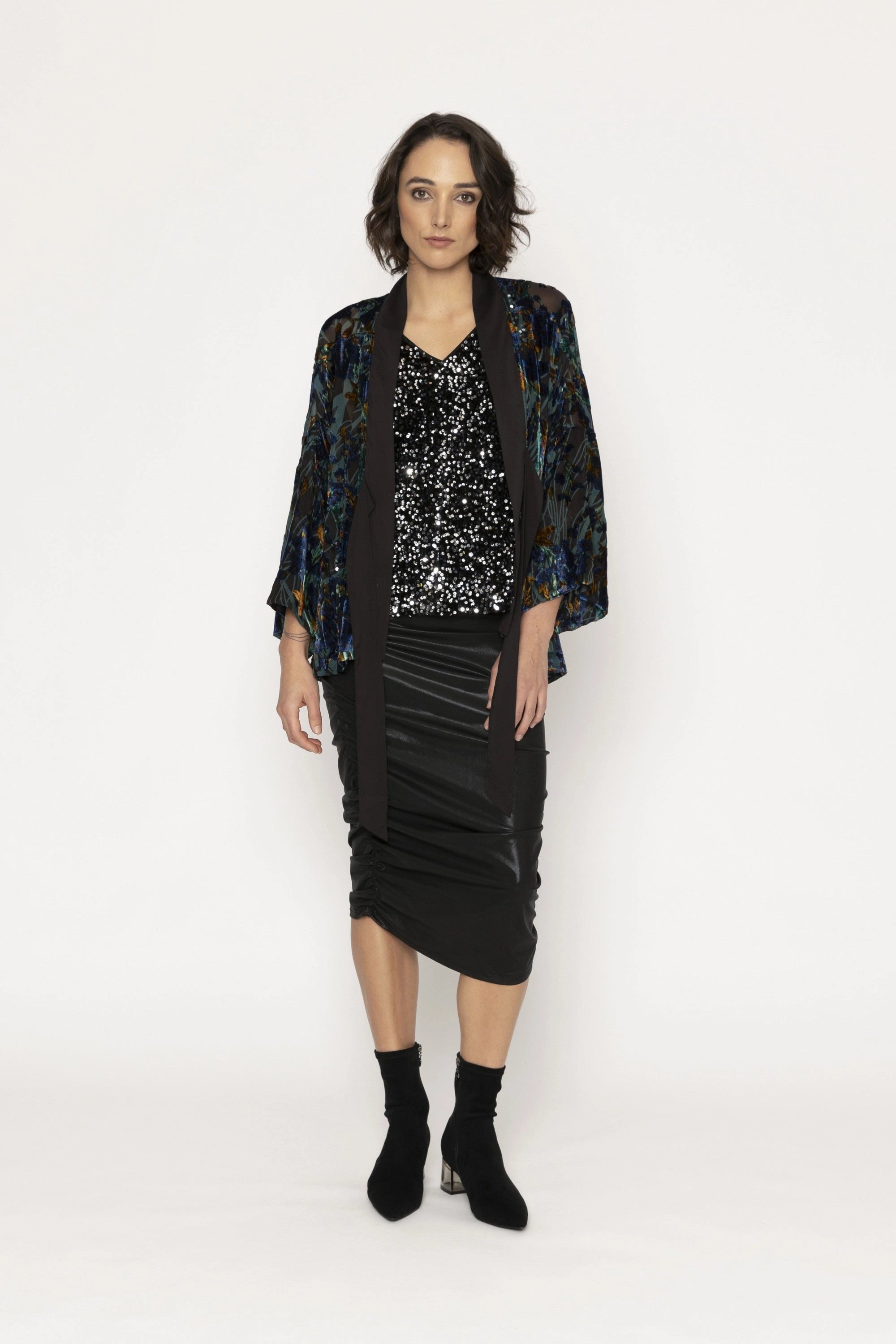 Blacklist - 5009 Xander Cardigan Neutral palette